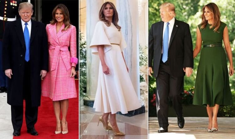 طرز لباس پوشیدن «ملانیا ترامپ» در مرکز توجه رسانه‌ها