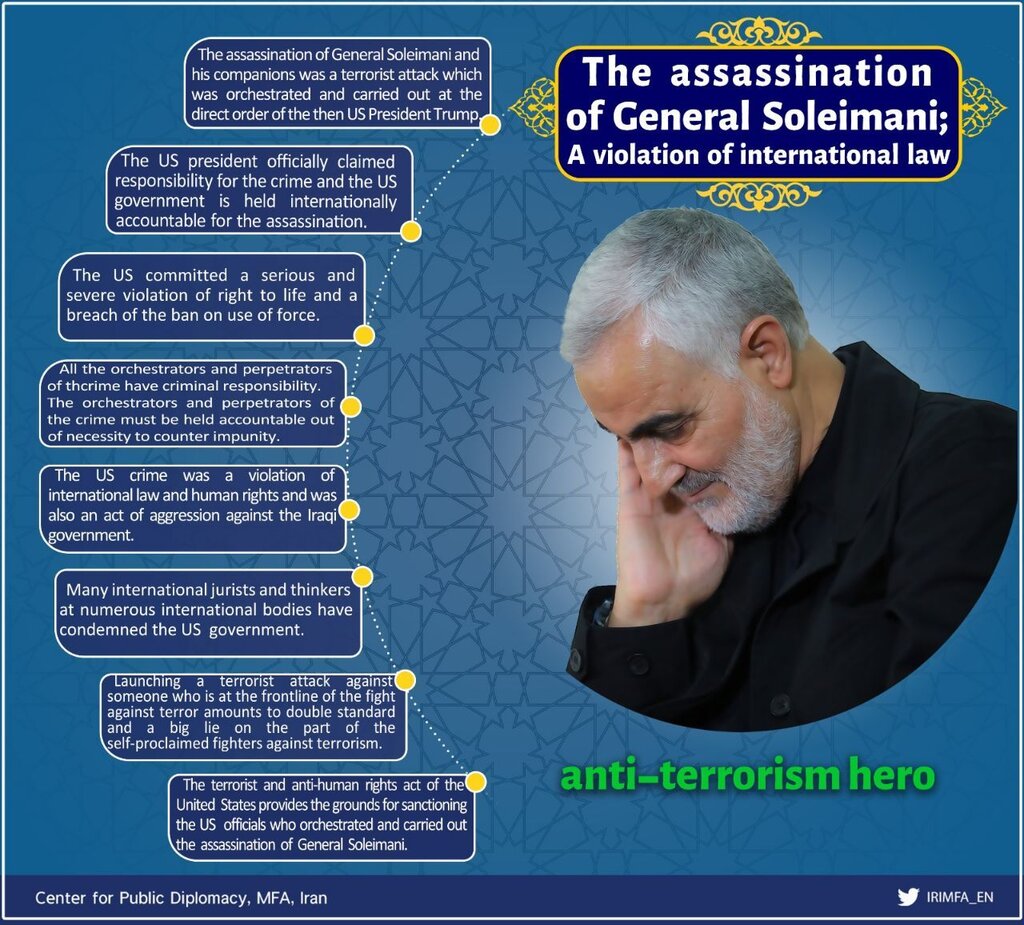 واکنش متفاوت نماینده پارلمان اروپا به شهادت سردار سلیمانی واکنش متفاوت نماینده پارلمان اروپا به شهادت سردار سلیمانی