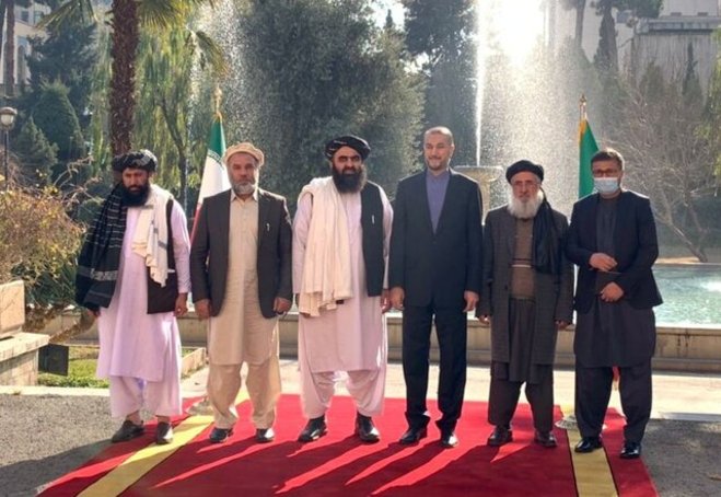 دیدار سرپرست وزارت خارجه طالبان با امیرعبداللهیان  متقی: مذاکرات مثبت و سازنده بود