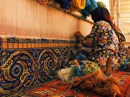 ابداع و اختراع دار قالی بافی بدون دوخت در کاشان