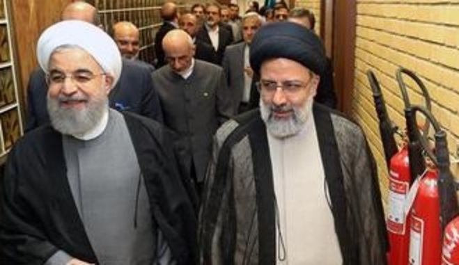 روحانی با رئیسی دیدار کرد
