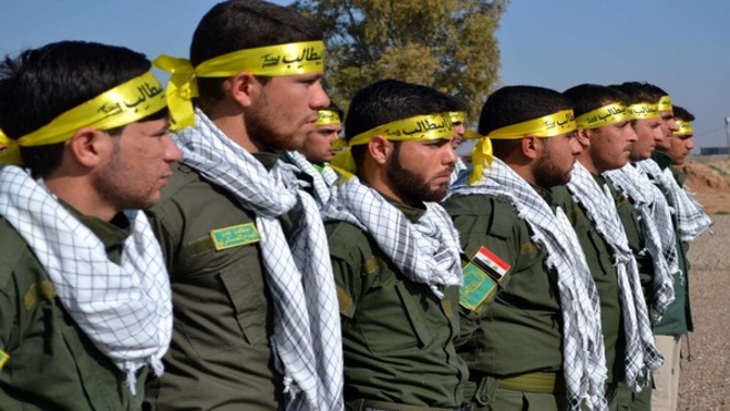 حمله آمریکا به مواضع الحشد الشعبی