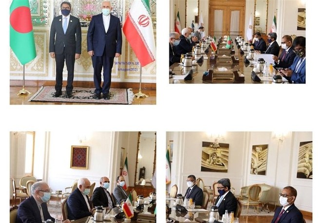 دیدار شهریار عالم با ظریف