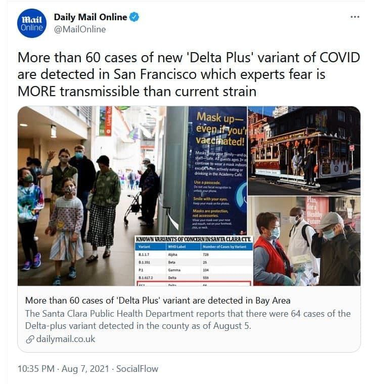 کرونای دلتا پلاس هم رسید / عکس