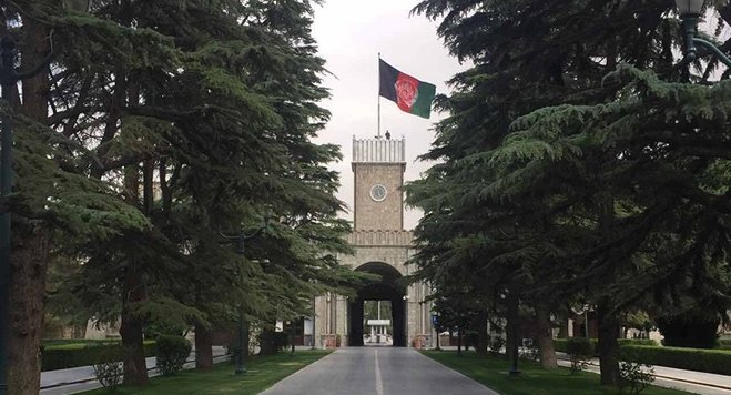 طالبان در ارگ ریاست جمهوری در کابل  عکس