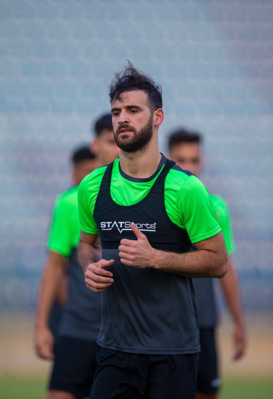 اولین تمرین نوراللهی با شباب الاهلی/ عکس