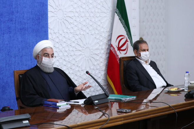 ادعای روحانی درباره اعتراضات خوزستان: کار دشمن است!