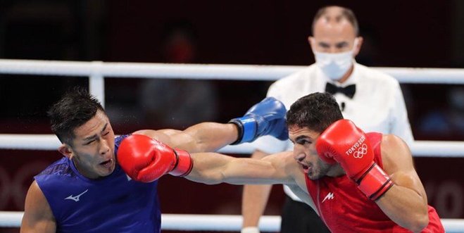نماینده بوکس ایران در اولین مبارزه شکست خورد
