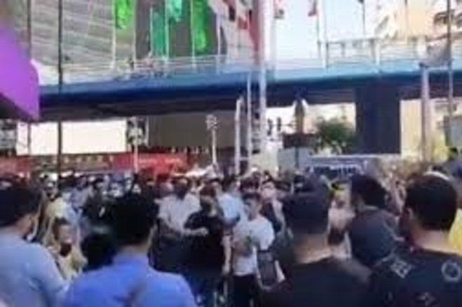 تجمع اعتراضی در تهران