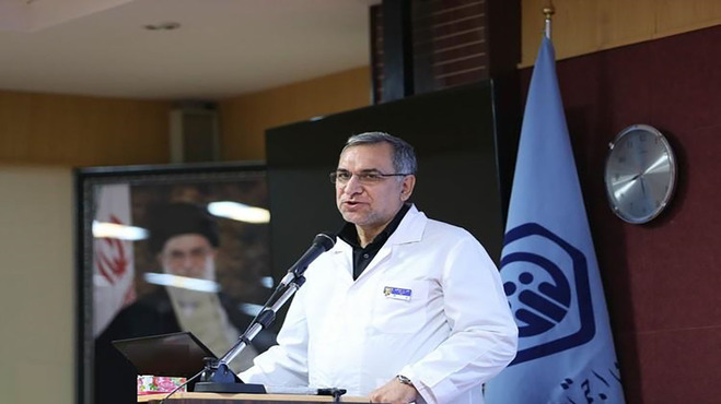 وزیر بهداشت: نمکی، شهید زنده است