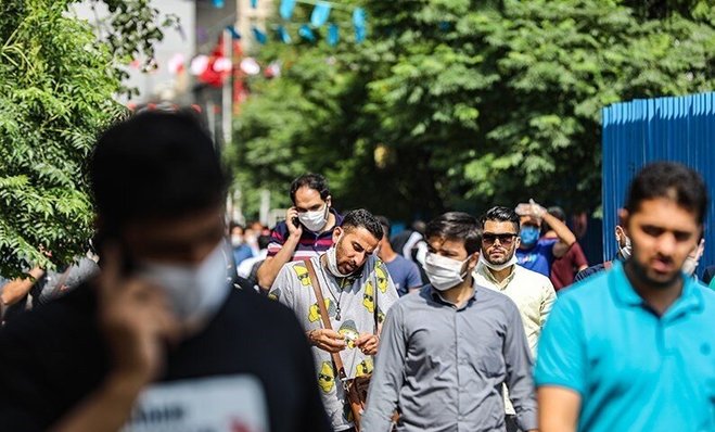 ۵۶ درصد ایرانی‌ها ماسک نمی‌زنند