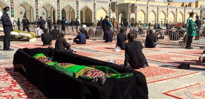 تصاویر  تشییع پیکر علامه «محمدرضا حکیمی»