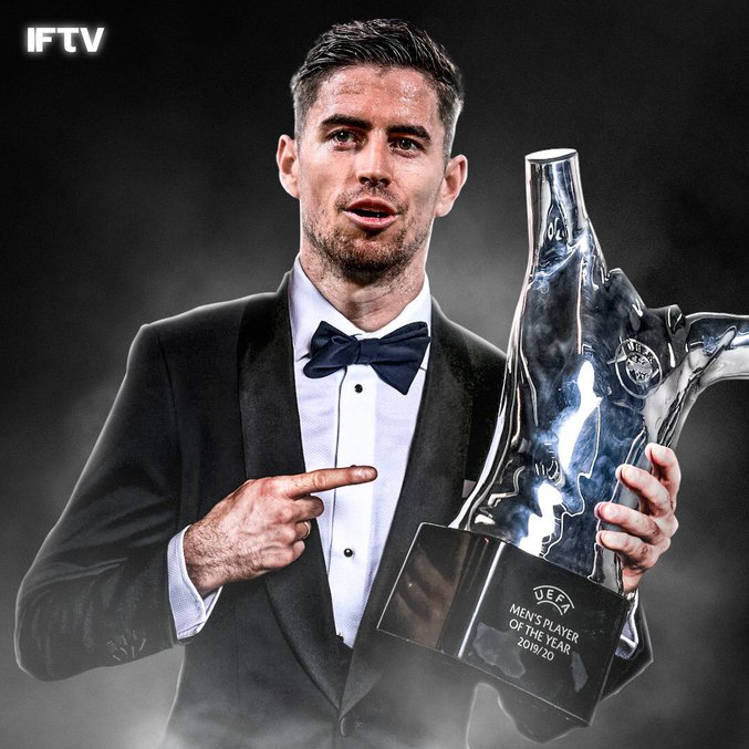 ادعای رسانه های ایتالیایی؛ جورجینیو بهترین بازیکن سال یوفا شده است/ عکس