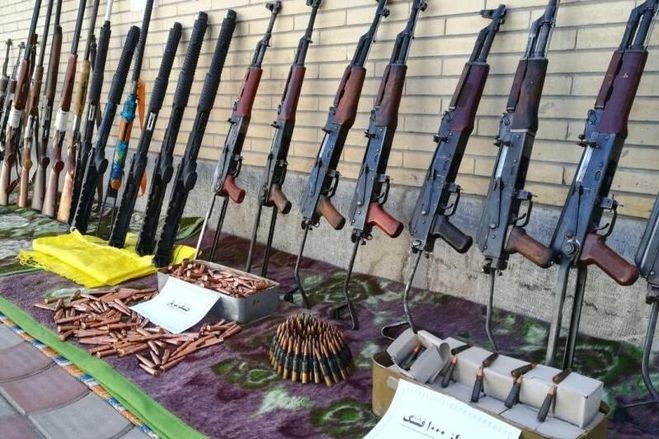 کشف ۲۳ باند قاچاق سلاح و مهمات در خوزستان