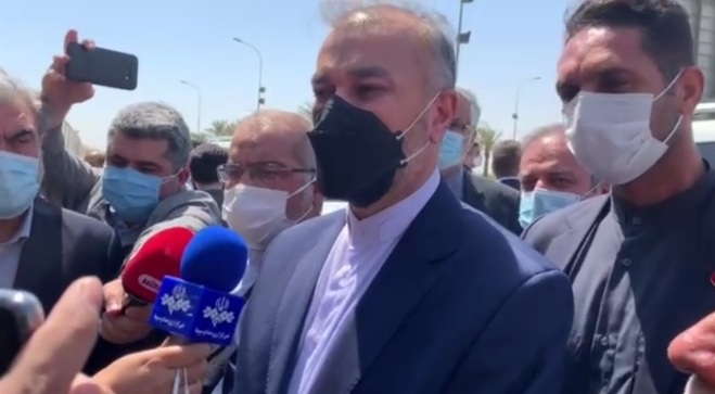 امیرعبداللهیان: عاملین و آمرین  ترور سردار سلیمانی نمی‌توانند فرارکنند  فیلم