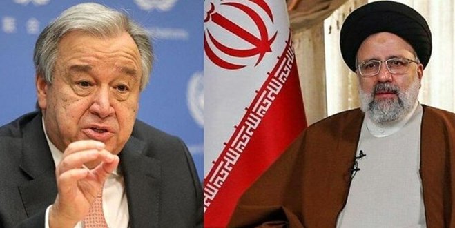 پیام مهم دبیر کل سازمان ملل به رئیس جمهوری ایران