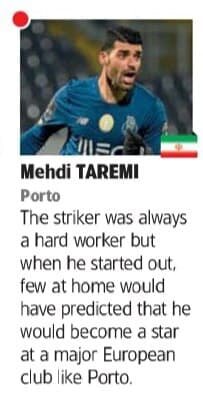 عکس | دو ستاره ایران در میان بازیکنان تاثیرگذار جهان فوتبال