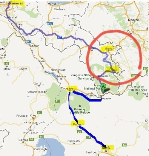 مشارکت ایران برای بازسازی جاده تاتو در ارمنستان