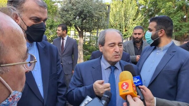 حسین امیرعبداللهیان: فیصل مقداد به تهران می‌آید