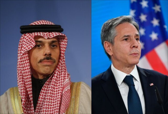گفت‌وگوی وزرای خارجه آمریکا و عربستان با محوریت برنامه هسته‌ای ایران