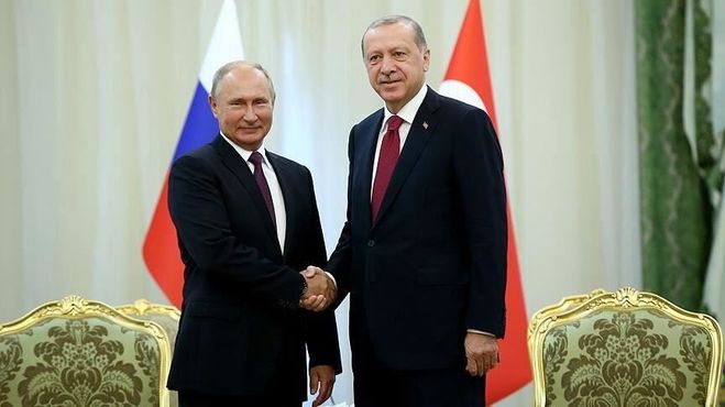 تحلیل رسانه اماراتی از سفر اردوغان به مسکو
