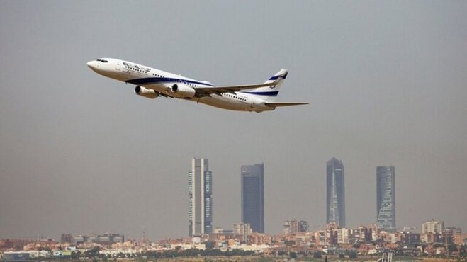 فرود اولین هواپیمای اسرائیلی در عربستان