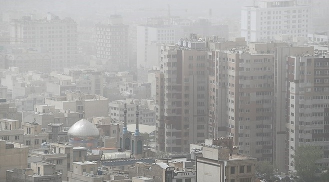 هواشناسی ایران ۱۴۰۱ ۰۱ ۲۰  ۱۸ استان درگیر گردوخاک شدید