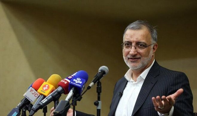 توئیت هسته‌ای زاکانی در اوج آلودگی هوا
