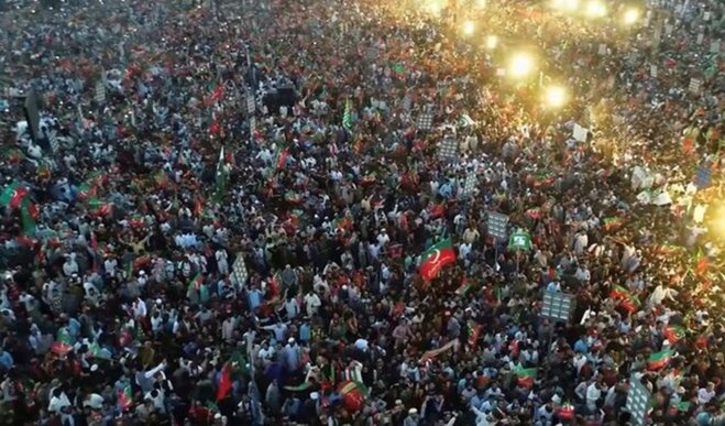 تظاهرات حامیان عمران خان