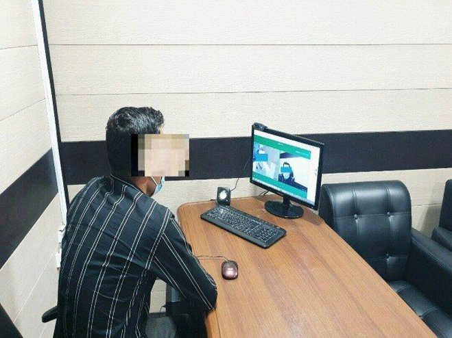 زیرساخت‌های ملاقات‌تصویری زندانیان با خانواده‌های‌شان فراهم شد