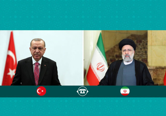 گفت‌وگوی تلفنی اردوغان و رئیسی