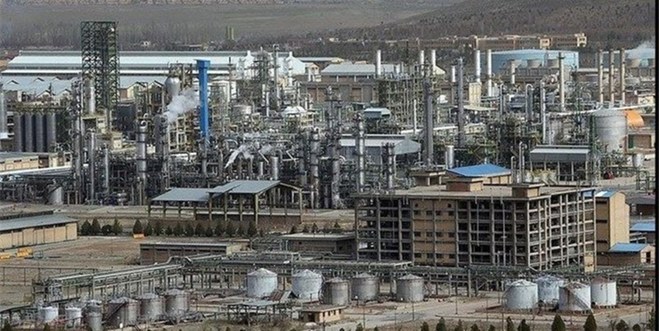 آتش‌سوزی در پالایشگاه نفت آبادان