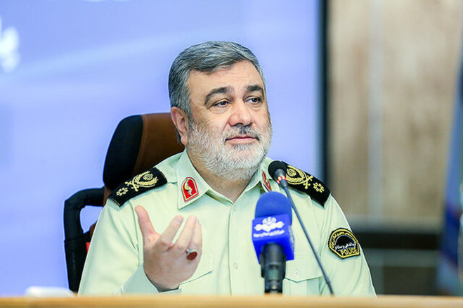 نیروی انتظامی پشت آمران به معروف ایستـاد   در انجام ماموریت خود جدی هستیم