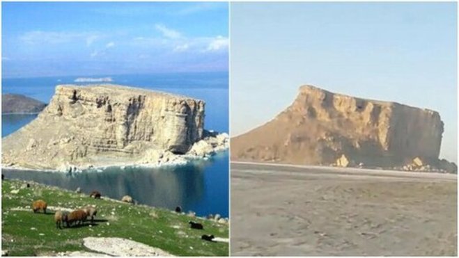 گزارش تلخ فرانس ۲۴ از دریاچه ایرانی که روزگاری دیدنی بود +تصویر