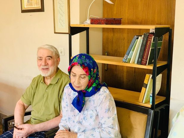 عکس جدید از میرحسین و زهرا رهنورد در چهاردهمین سال حصر