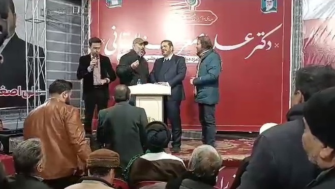 فیلم جدال شهروند با عنابستانی بر سر سیلی زدن به سرباز | نماینده مجلس ماجرا را چرن و دروغ خواند!
