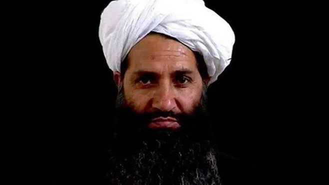 انتشار یک تصویر تازه از رهبر گروه طالبان در افغانستان