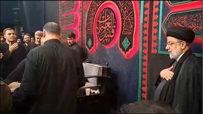 ابراهیم رئیسی برای عزاداری محرم کدام هیئت را انتخاب کرد؟ +فیلم