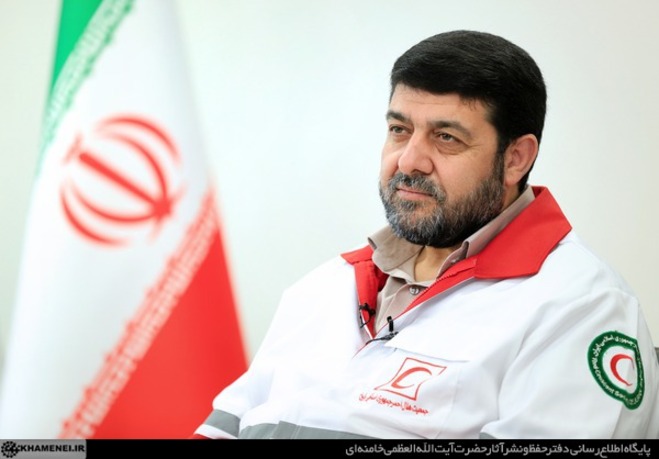 رئیس هلال احمر: به‌ برکت امام حسین فوتی‌ها سفر اربعین کمتر از حج است