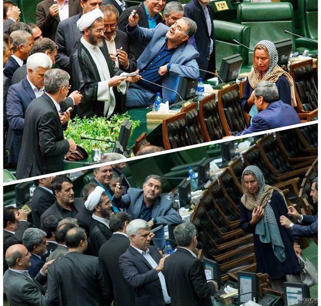 هیجانات جوانی به تریج قباتان برخورده؛ سلفی با موگرینی وسط مجلس خوب اما با رونالدو بد؟