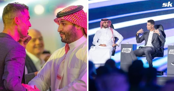 تصاویری از دیدار تازه رونالدو با بن‌سلمان در پروژه جاه‌طلبانه دیگر