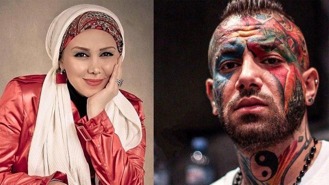 فیلم کمتر دیده شده از مراسم آشتی‌کنان تتلو و بهنوش بختیاری!