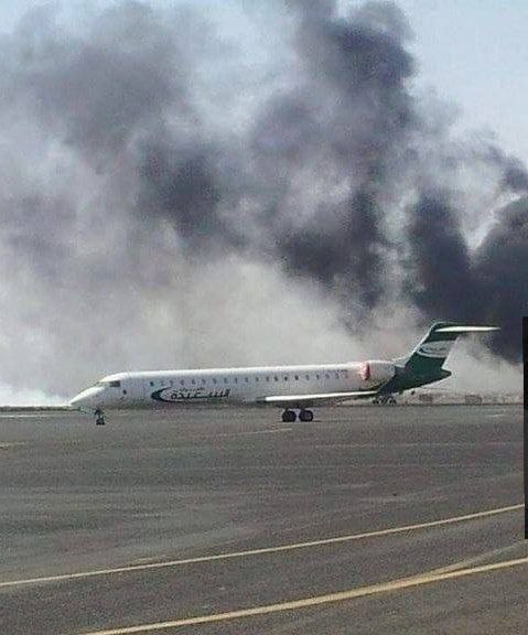 تصاویری از حملات سنگین اسرائیل به یمت حین سخنرانی رهبر حوثیها تصاویری از حملات سنگین اسرائیل به یمت حین سخنرانی رهبر حوثیها