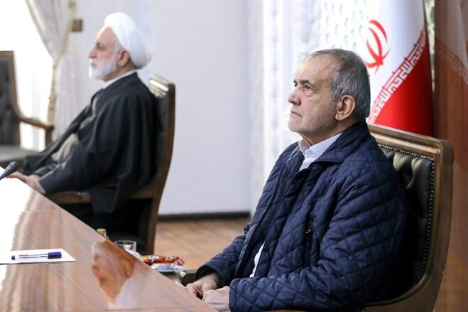 گلایه مسعود پزشکیان از حذف نیرو‌های انقلاب ۵۷ با یکبار بدی‌شان | فیلم