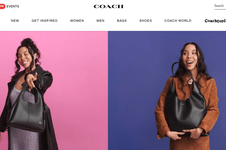 سایت coach یکی از بهترین سایت های کیف و چمدان