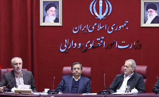 پزشکیان به مهمانی همتی در آستانه استیضاح رفت | عکس