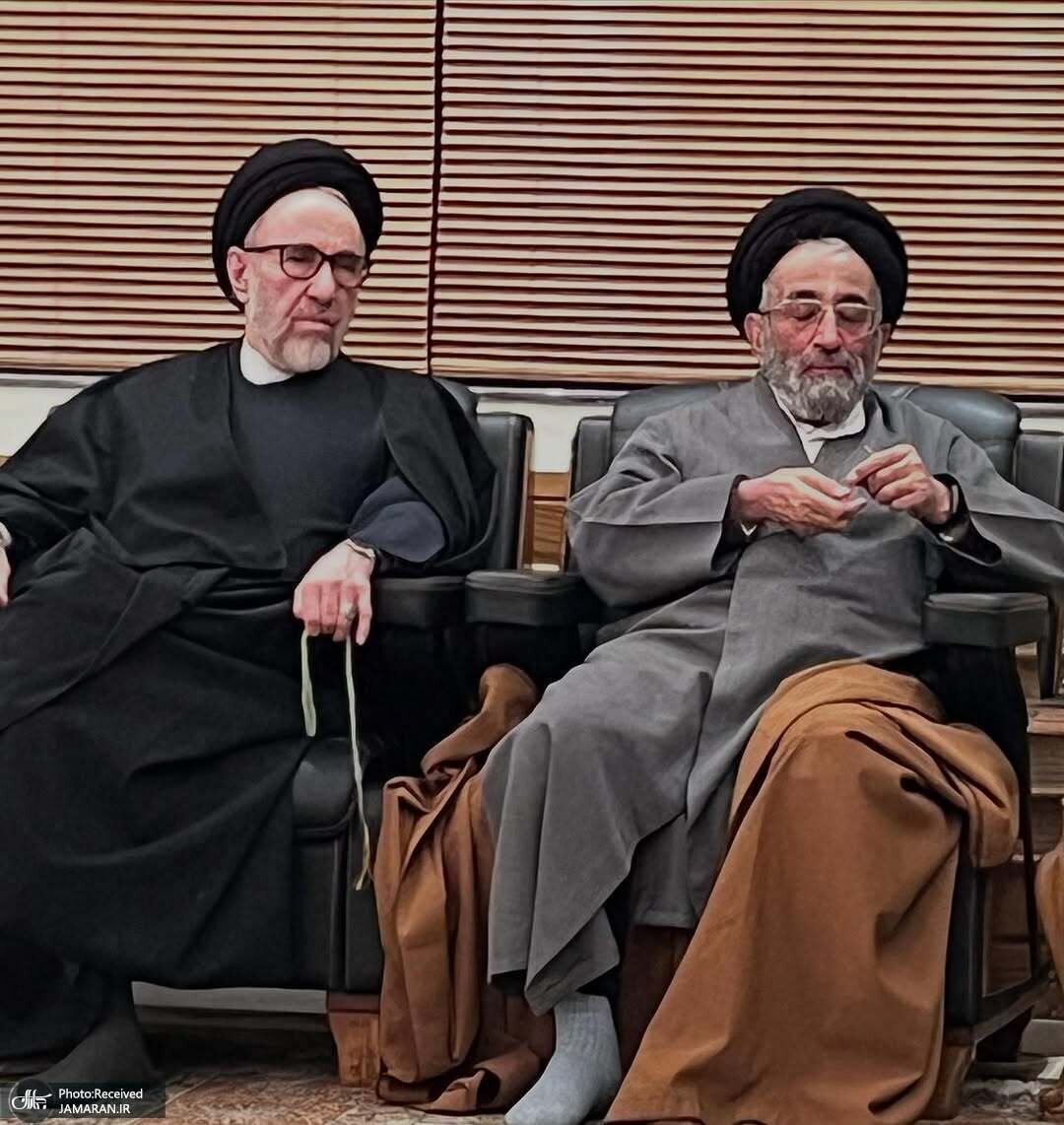 تصاویر جسله سریع روحانیون اصلاحطلب بعد زلزله در کابینه پزشکیان | تشکیل جلسه با حضور حضور خاتمی در خانه یک آیت الله تصاویر جسله سریع روحانیون اصلاحطلب بعد زلزله در کابینه پزشکیان | تشکیل جلسه با حضور حضور خاتمی در خانه یک آیت الله