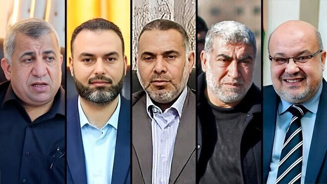 هدف قرار دادن اعضای ارشد حماس در حملات ناگهانی اسرائیل به نوار غزه +عکس