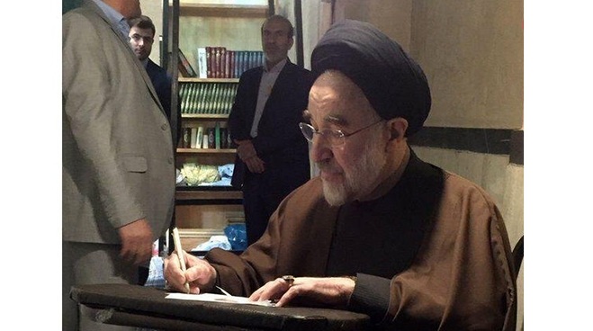 یک شرط از محمد خاتمی برای حضور در انتخابات | شرکت در انتخابات موجه است حتی اگر شرایط مطلوب نباشد | ﺧﯿﺮ و ﺻﻼح مردم را می‌خواهم