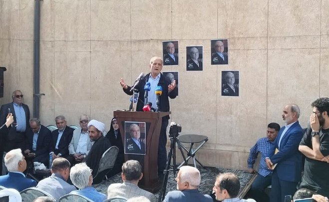 پزشکیان: نمی‌گویم به من رأی دهید اما نشان دهیم در صحنه‌ایم | با عملیاتی کردن نیت‌های رهبری در سیاست‌ کلی مشکل حل است +فیلم